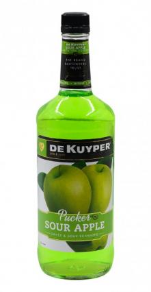 Dekuyper - Pucker Sour Apple Schnapps (1L) (1L)