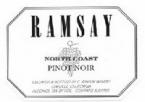 Ramsay - Pinot Noir North Coast 2021 (750ml)