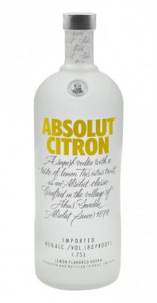 Absolut Vodka - Absolut Citron Lemon Flavored Vodka (1L) (1L)