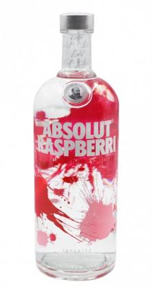 Absolut Vodka - Absolut Raspberri - Raspberry Flavored Vodka (1L) (1L)