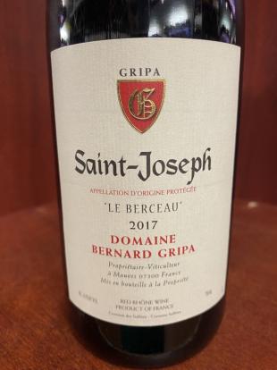 Domaine Bernard Gripa Saint-joseph 2017 (750ml) (750ml)