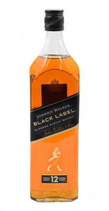 Johnnie Walker - Black Label 12 year Scotch Whisky (1L) (1L)