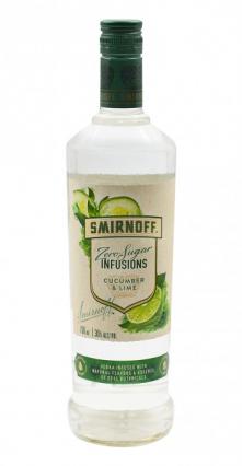 Smirnoff - Zero Sugar Infused Cucumber & Lime Vodka (750ml) (750ml)